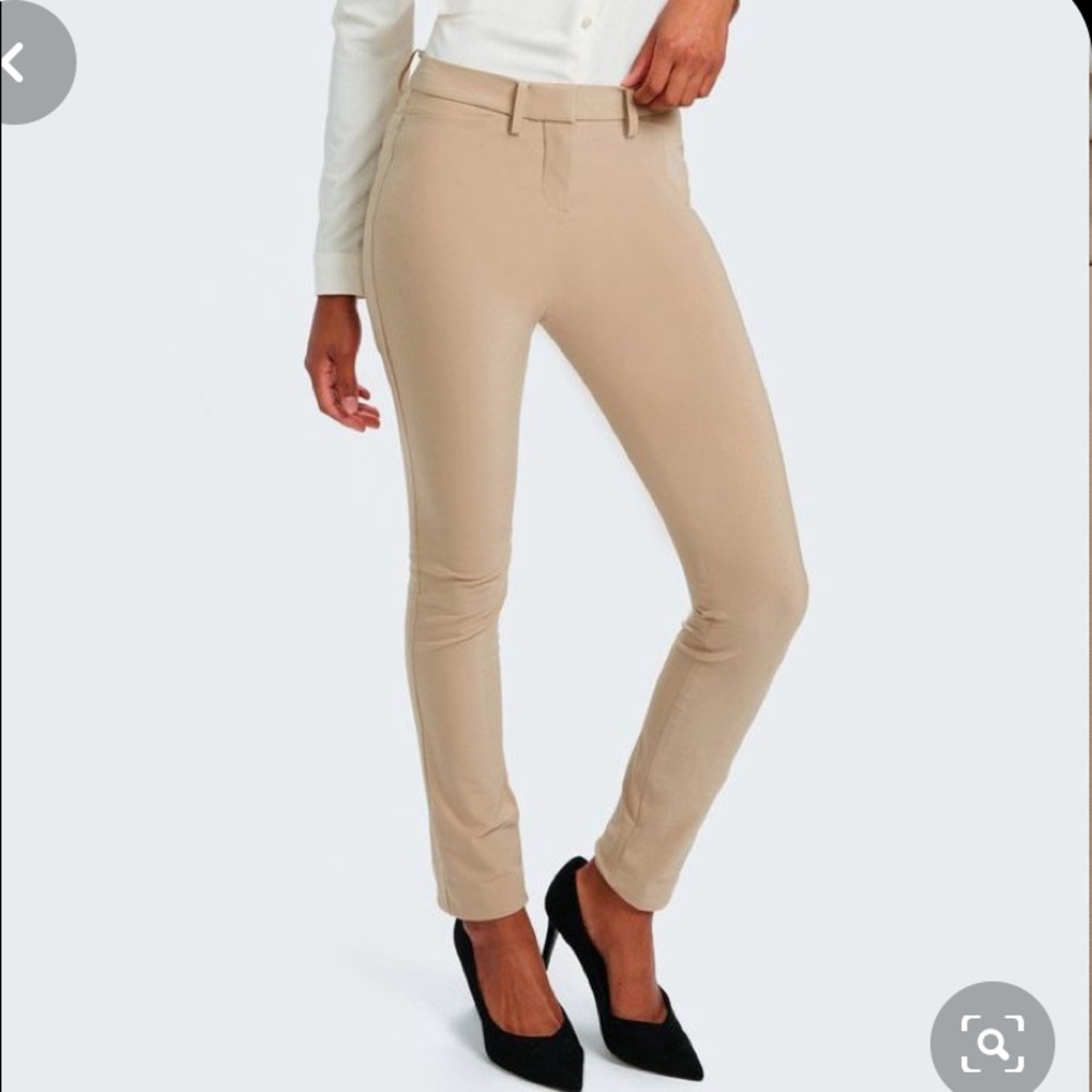 Ministry of Supply Tan Straight Leg Pants